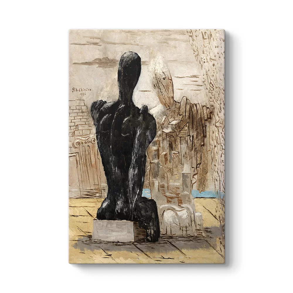 Giorgio de Chirico - The Mysterious Tablosu - Model 2